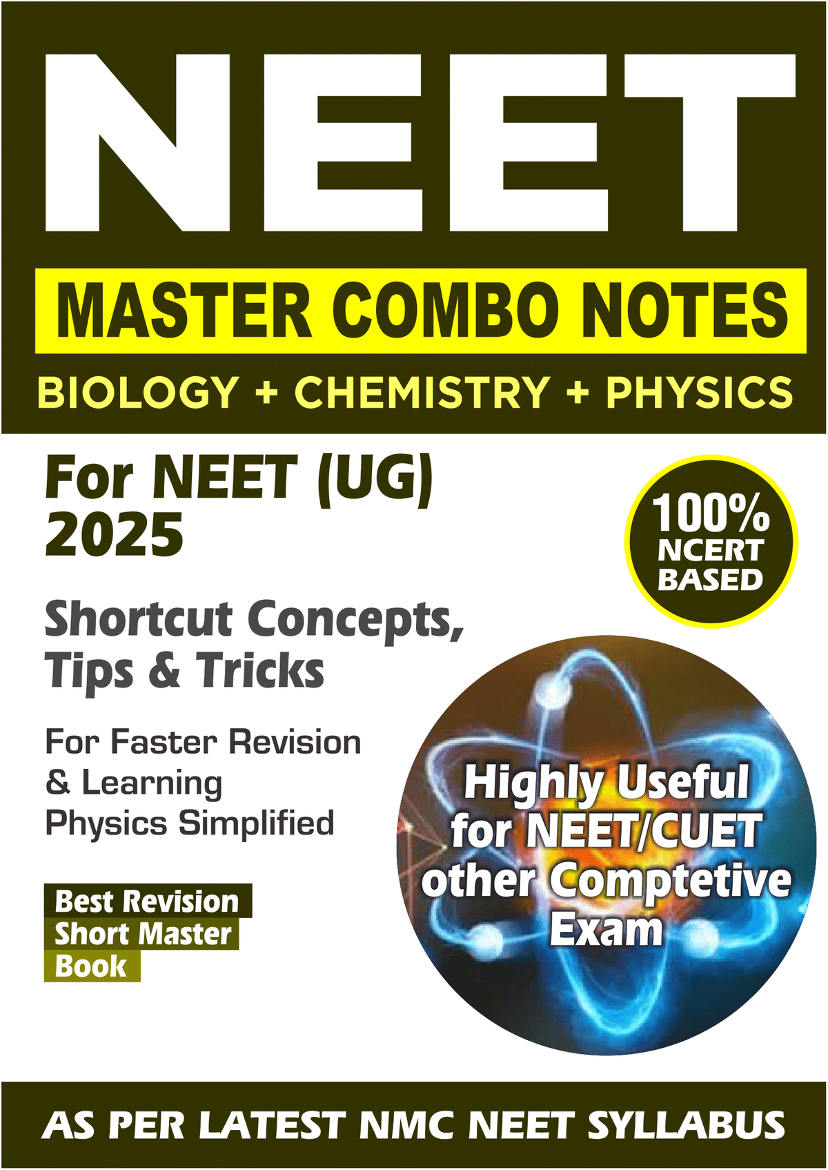 Complete NEET Notes Bundle (Physics, Chemistry, Biology & Formula Sheet) | NCERT-Based PDFs