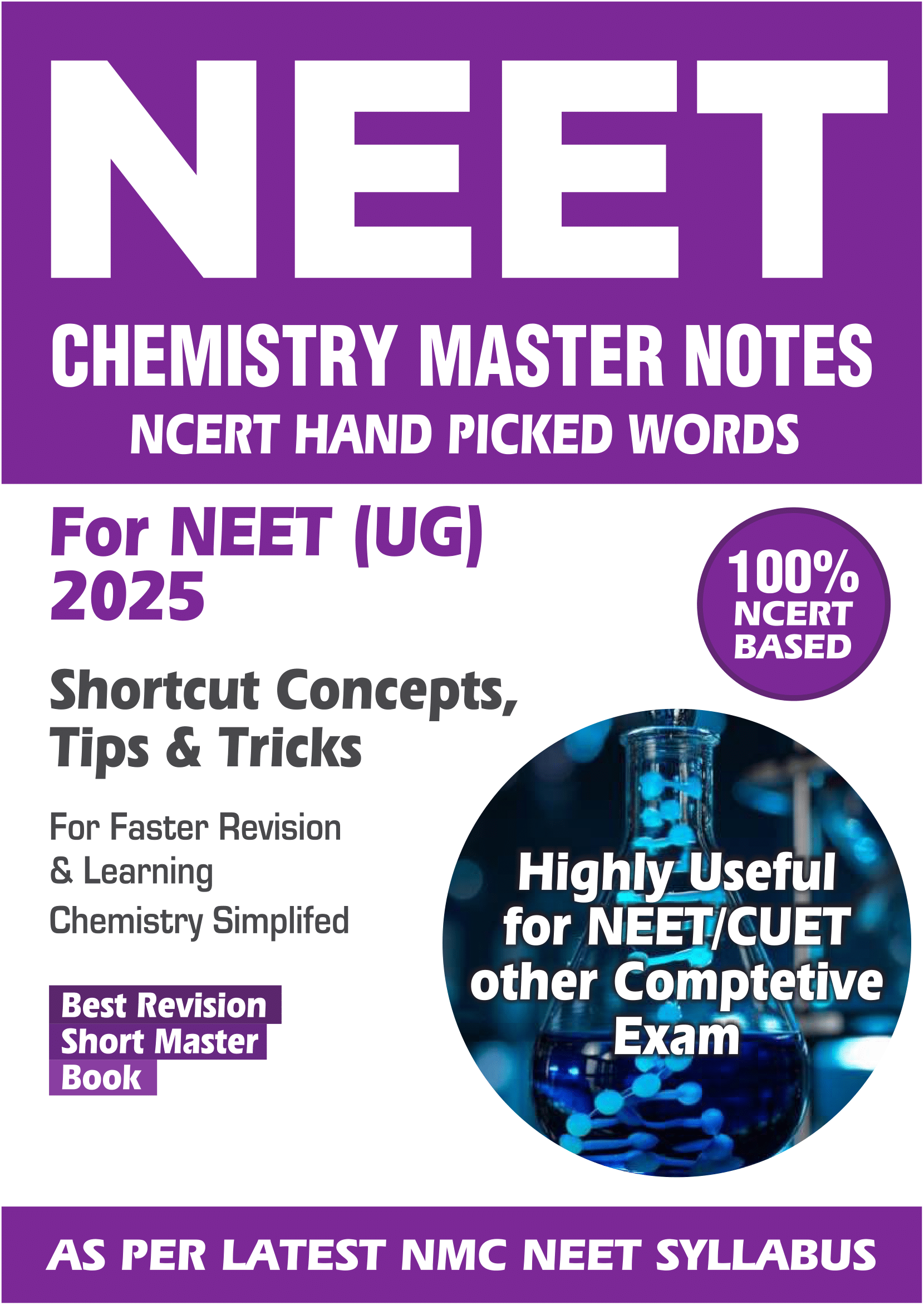 Chemistry Complete NEET Notes | Organic, Inorganic & Physical | NCERT Line-to-Line | NEET 2025 Ready